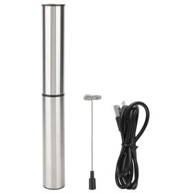 USB Rechargeable Electric Egg Beater Milk Coffee Tea Stir Bar Automatic Milk Frother Tool